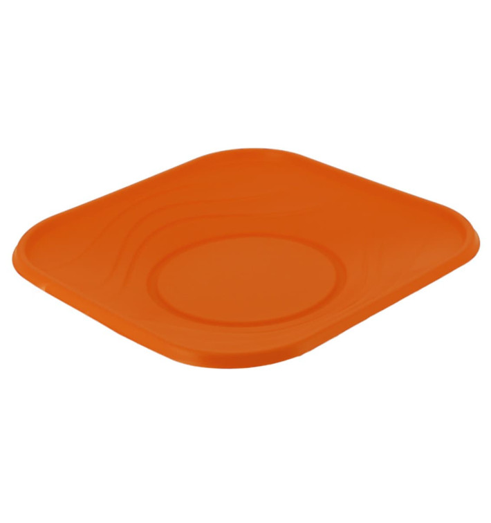 Plastikteller PP "X-Table" Platz flach Orange 230mm (120 Stück) Plastikteller PP "X-Table" Platz flach Orange 230mm (120 Stück)