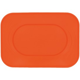 Plastiktablett PP "X-Table" Orange 330x230mm (2 Stück)