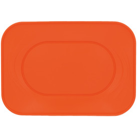 Plastiktablett PP "X-Table" Orange 330x230mm (2 Stück)