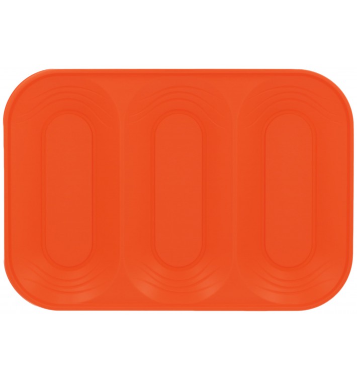 Plastiktablett PP "X-Table" 3C Orange 330x230mm (2 Stück)