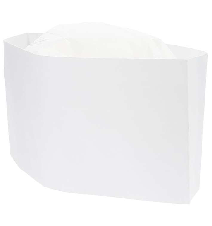Schiffchenmütze Papier weiß (100 Stück) Schiffchenmütze Papier weiß (100 Stück)