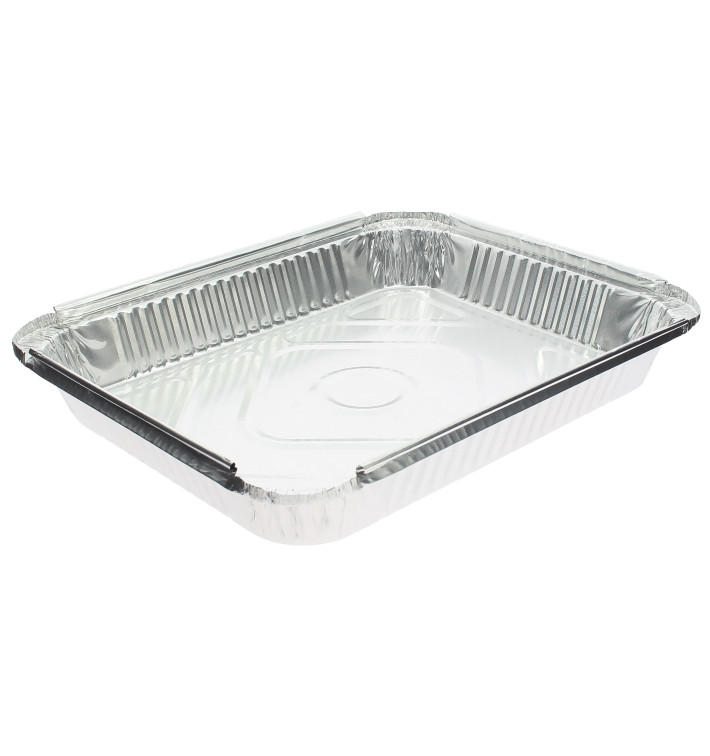 Aluschalen Rechteckig 2400ml 325x250x38mm (100 Stück) Aluschalen Rechteckig 2400ml 325x250x38mm (100 Stück)