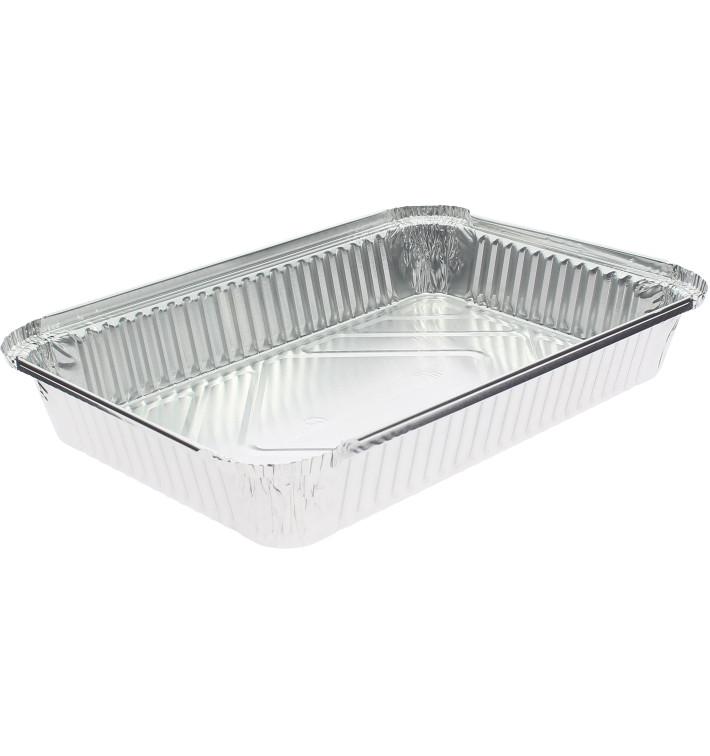 Aluschalen Rechteckig 2200ml 315x210x46mm (500 Stück) Aluschalen Rechteckig 2200ml 315x210x46mm (500 Stück)