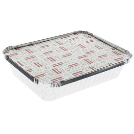 Deckel für Aluschalen 650ml (500 Stück)