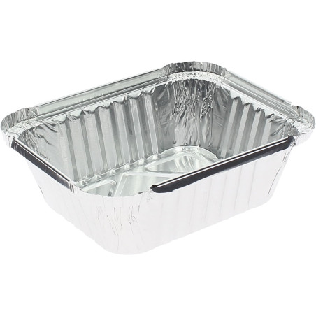 Aluschalen Rechteckig 475ml 146x121x40mm (1200 Stück)