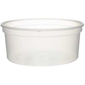 Verpackungsbecher aus Plastik 350ml  Ø11,5cm (50 Stück)