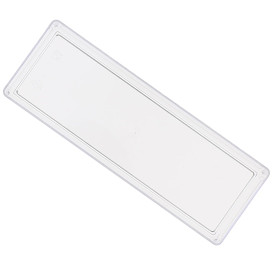 Transp. Plastiktablett 4,6x13cm (50 Stück)