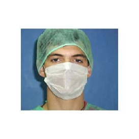 Mascarilla Rectangular Azul de Triple Capa 100 Uds.