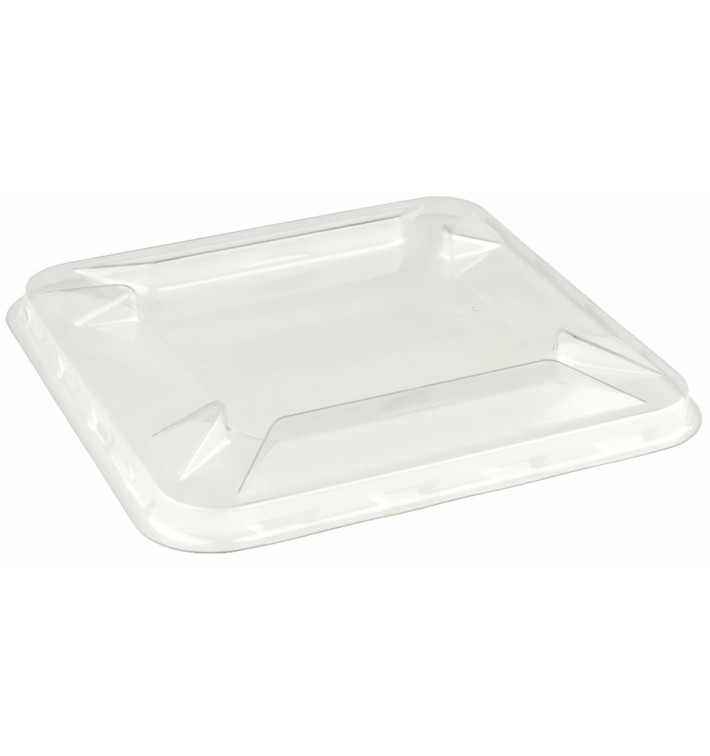 Deckel für Schale Klein aus Plastik PET 90x90mm (50 Stück) Deckel für Schale Klein aus Plastik PET 90x90mm (50 Stück)