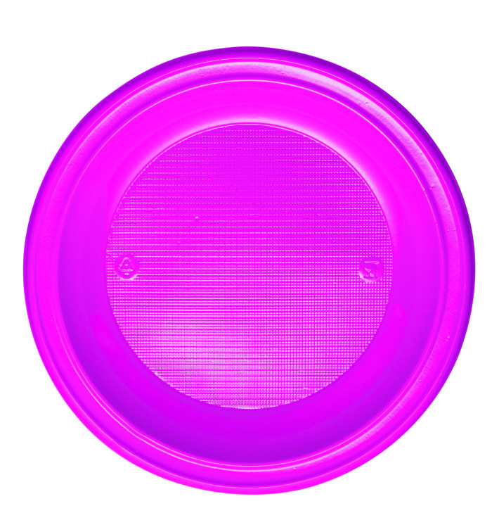 Plastikteller PS Tief Fuchsia Ø220mm (30 Stück)