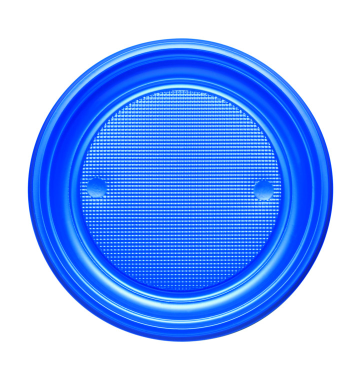 Plastikteller PS Flach Dunkelblau Ø170mm (1100 Stück) Plastikteller PS Flach Dunkelblau Ø170mm (1100 Stück)