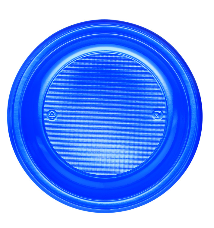 Plastikteller PS Flach Dunkelblau Ø220mm (30 Stück) Plastikteller PS Flach Dunkelblau Ø220mm (30 Stück)