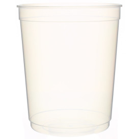 Verpackungsbecher aus Plastik 1.000ml  Ø11,5cm (250 Stück)