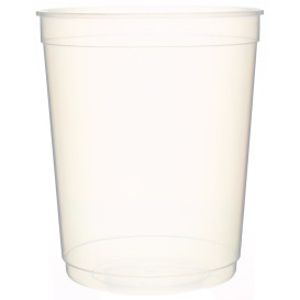 Verpackungsbecher aus Plastik 1.000ml Ø11,5cm (250 Stück)