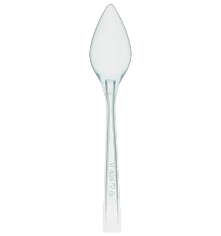 Mini-Plastiklöffel "Charme" Transparent 10cm (600 Stück) Mini-Plastiklöffel "Charme" Transparent 10cm (600 Stück)