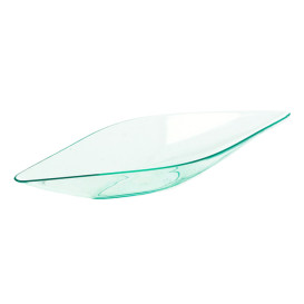 Plastikteller Kanu "Water Green" 13cm (24 Stück)