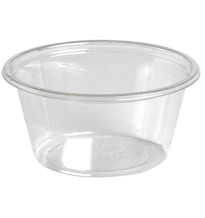 Dressingbecher Plastik PET für Soβen 60ml Ø62mm (2500 Stück) Dressingbecher Plastik PET für Soβen 60ml Ø62mm (2500 Stück)