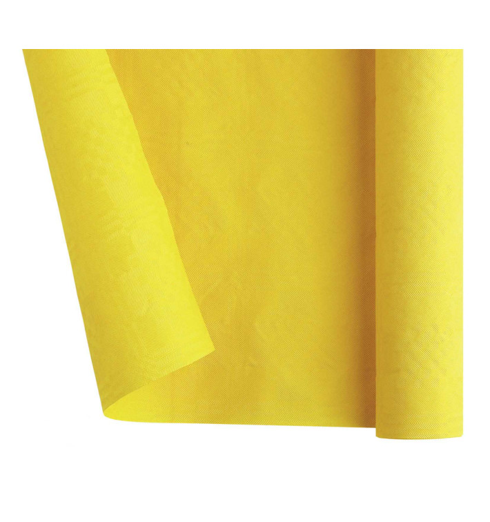 Rolle Papiertischdecke Gelb 1,2x7m (1 Stück) Rolle Papiertischdecke Gelb 1,2x7m (1 Stück)