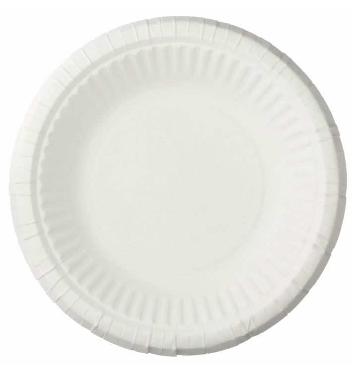 Papierteller weiß tief Ø19cm (50 Stück) Papierteller weiß tief Ø19cm (50 Stück)