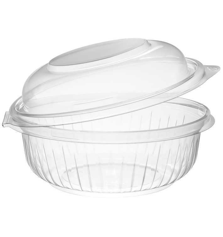 Plastikschale PET "PresentaBowls" Klappdeckel Hoch 360ml (75 Stück) Plastikschale PET "PresentaBowls" Klappdeckel Hoch 360ml (75 Stück)