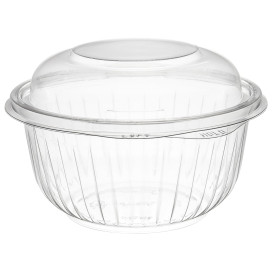 Plastikschale PET "PresentaBowls" Klappdeckel Hoch 475ml (300 Stück)
