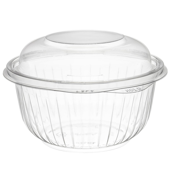 Plastikschale PET "PresentaBowls" Klappdeckel Hoch 475ml (300 Stück) Plastikschale PET "PresentaBowls" Klappdeckel Hoch 475ml (300 Stück)