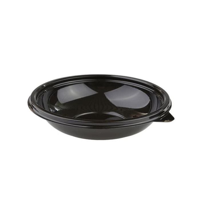 Plastikschale Schwarz PET 250ml Ø140mm (50 Stück)