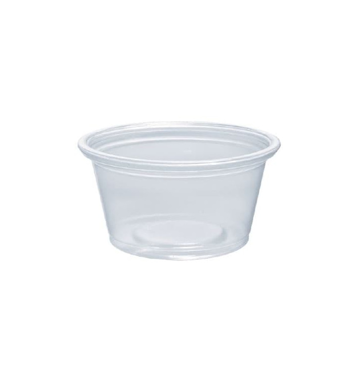 Dressingbecher Plastik PP für Soβen 25ml Ø48mm (2500 Stück) Dressingbecher Plastik PP für Soβen 25ml Ø48mm (2500 Stück)