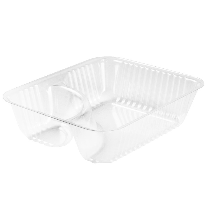 Plastikschale OPS 2-Geteilt Transp. 355ml (125 Stück) Plastikschale OPS 2-Geteilt Transp. 355ml (125 Stück)