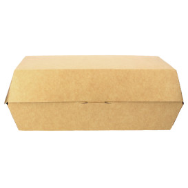 Verpackung für Sandwich Kraft 20x10x4cm (250 Stück)