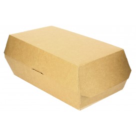 Verpackung für Sandwich Kraft 20x10x4cm (250 Stück)