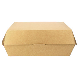 Hamburger Box Kraft Gigante 18,6x14,6x4cm (25 Stück)