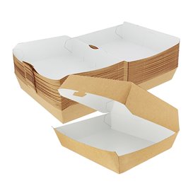 Hamburger Box Kraft Gigante 18,6x14,6x4cm (200 Stück)