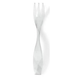 Mini-Serviergabel "Charme" Transparent 10cm (600 Stück)
