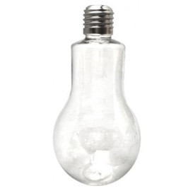Glühbirnen-Flasche Transparent PET 100ml (250 Einh.)