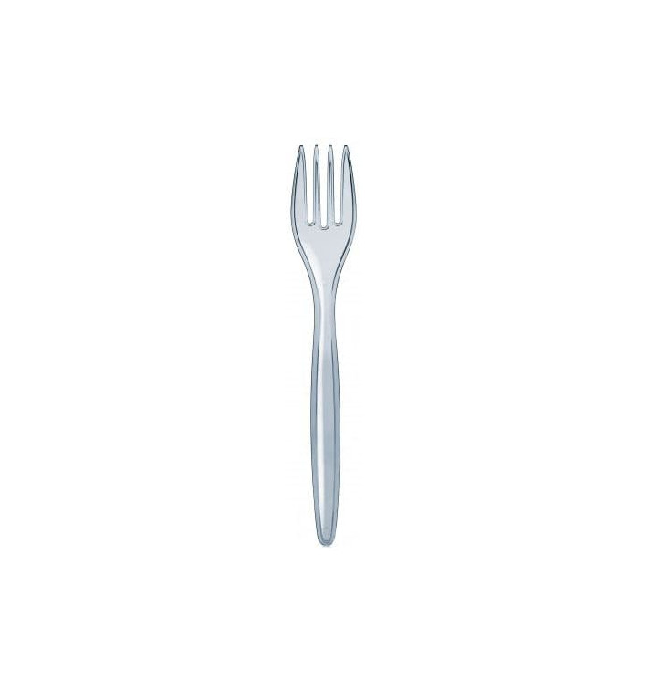 Plastikgabel "Luxury" Transparent 175mm (100 Stück) Plastikgabel "Luxury" Transparent 175mm (100 Stück)