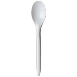 Plastiklöffel "Luxury" weiß 175mm (100 Stück)