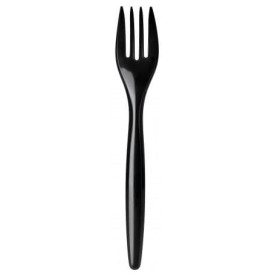 Plastikgabel "Luxury" schwarz 175mm (2.000 Stück)