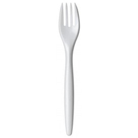 Plastikgabel "Luxury" weiß 175mm (2.000 Stück)