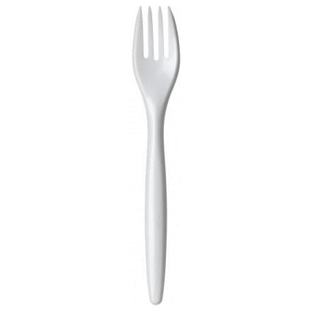 Plastikgabel "Luxury" weiß 175mm (2.000 Stück)