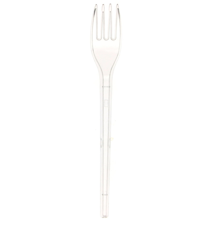 Plastikgabel PS Transparent 170mm (3000 Stück) Plastikgabel PS Transparent 170mm (3000 Stück)