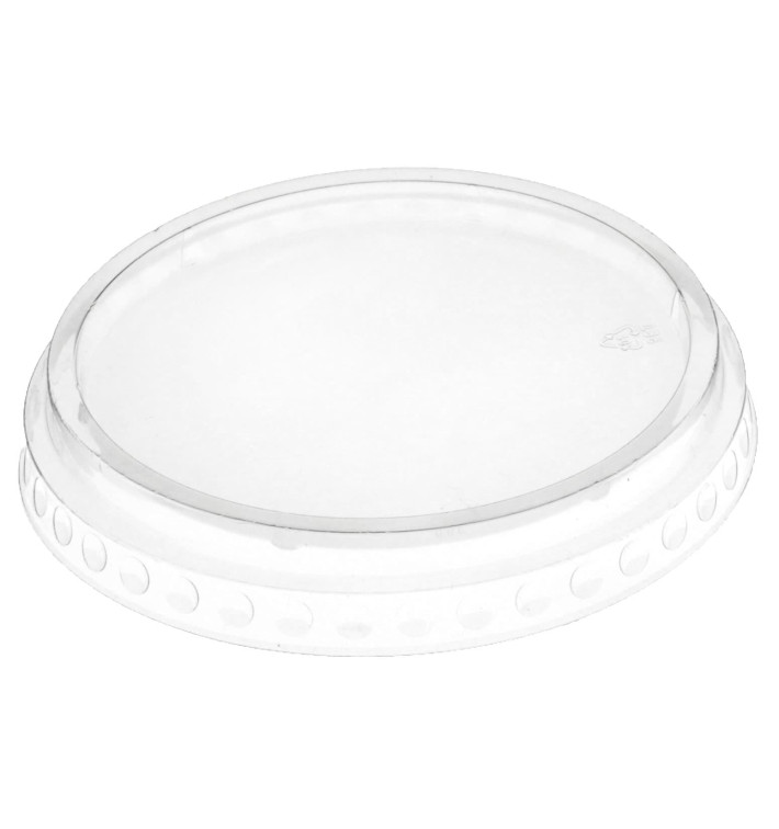 Deckel Flach ohne Loch für Dessertbecher PET 220ml Ø9,5cm (112 Stück) Deckel Flach ohne Loch für Dessertbecher PET 220ml Ø9,5cm (112 Stück)