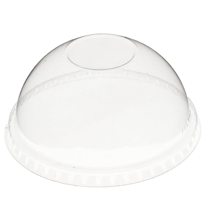 Dom Deckel geschlossen für Dessertbecher PET 270ml Ø9,3cm (100 Stück) Dom Deckel geschlossen für Dessertbecher PET 270ml Ø9,3cm (100 Stück)