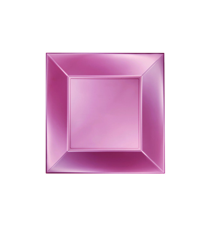 Plastikteller Flach Rosa Nice Pearl PP 180mm (25 Stück) Plastikteller Flach Rosa Nice Pearl PP 180mm (25 Stück)