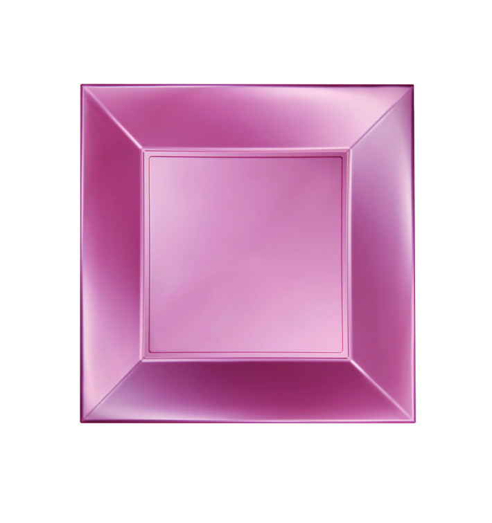 Plastikteller Flach Rosa Nice Pearl PP 230mm (25 Stück) Plastikteller Flach Rosa Nice Pearl PP 230mm (25 Stück)