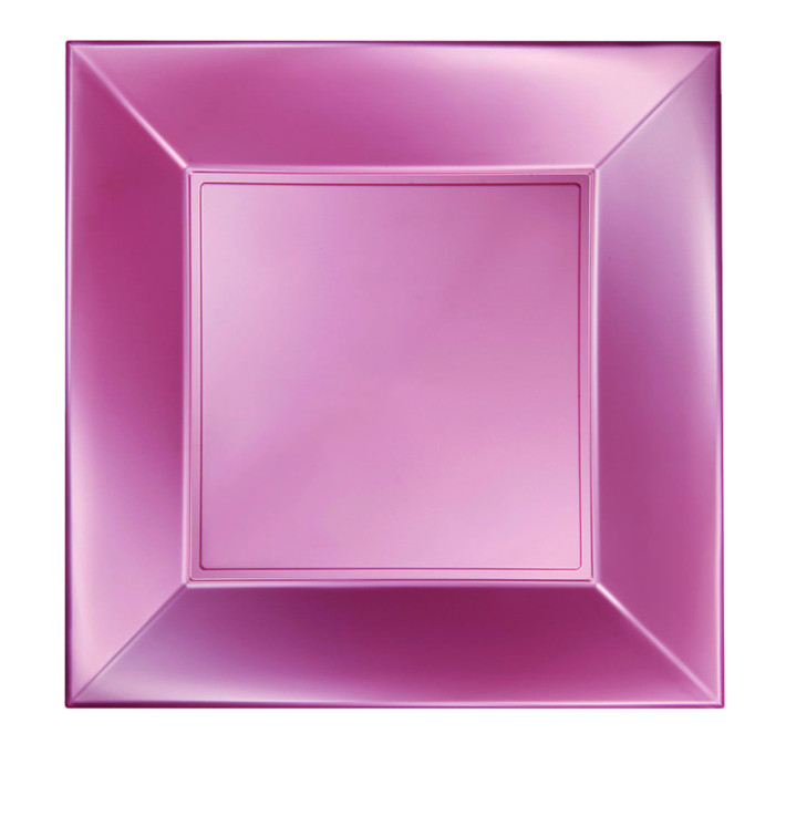 Plastikteller Flach Rosa Nice Pearl PP 290mm (12 Stück) Plastikteller Flach Rosa Nice Pearl PP 290mm (12 Stück)