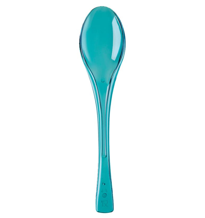 Türkise Transp. Plastiklöffel Fly 145mm (50 Stück) Türkise Transp. Plastiklöffel Fly 145mm (50 Stück)