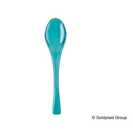 Türkise Transp. Plastiklöffel Fly 145mm (3000 Stück)