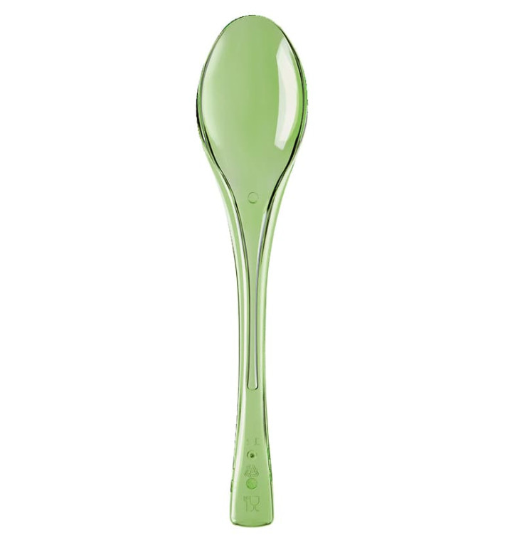 Plastiklöffel Fly Lindgrün Transparent 145mm (3000 Stück) Plastiklöffel Fly Lindgrün Transparent 145mm (3000 Stück)