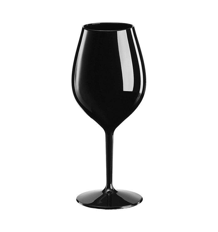 Sektflöte für Wein Tritan Wiederverwendbar Schwarz 510ml (1 Stück) Sektflöte für Wein Tritan Wiederverwendbar Schwarz 510ml (1 Stück)